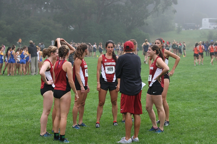 130831 USF-XC-Invite-035.JPG - August 31, 2013; San Francisco, CA, USA; The University of San Francisco cross country invitational at Golden Gate Park.